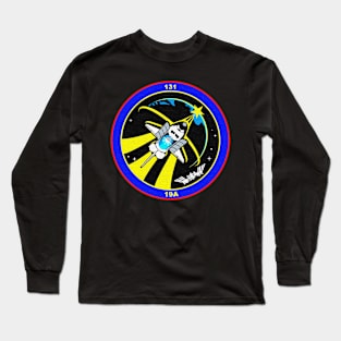 Black Panther Art - NASA Space Badge 93 Long Sleeve T-Shirt